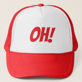 Camionero ¡OH! Gorra de béisbol