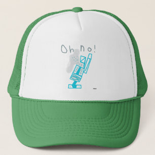 Camionero ¡Oh no! gorra de desastres al vacío