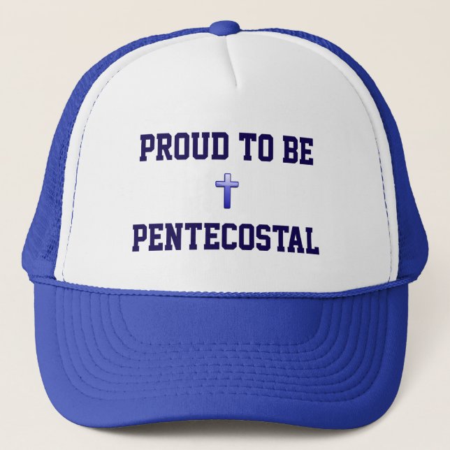 Camionero Orgulloso de ser Gorra pentecostal (Anverso)