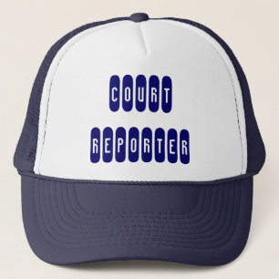 Camionero Orgulloso reportero de la corte, gorra de letras b