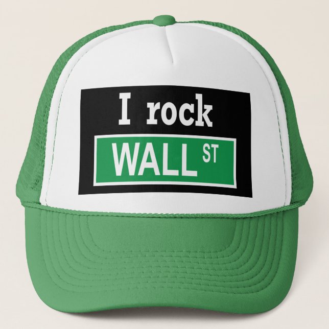 Camionero "Oscilo gorra de Wall Street" (Anverso)