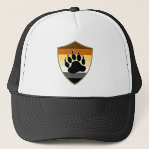 Camionero Oso Orgullo Escudo Pata de Oso - Gorra