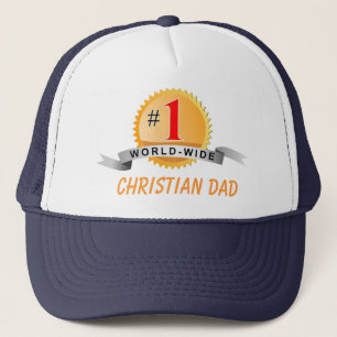 Camionero PAPÁ CRISTIANO MUNDIAL #1… Gorra del día de pa