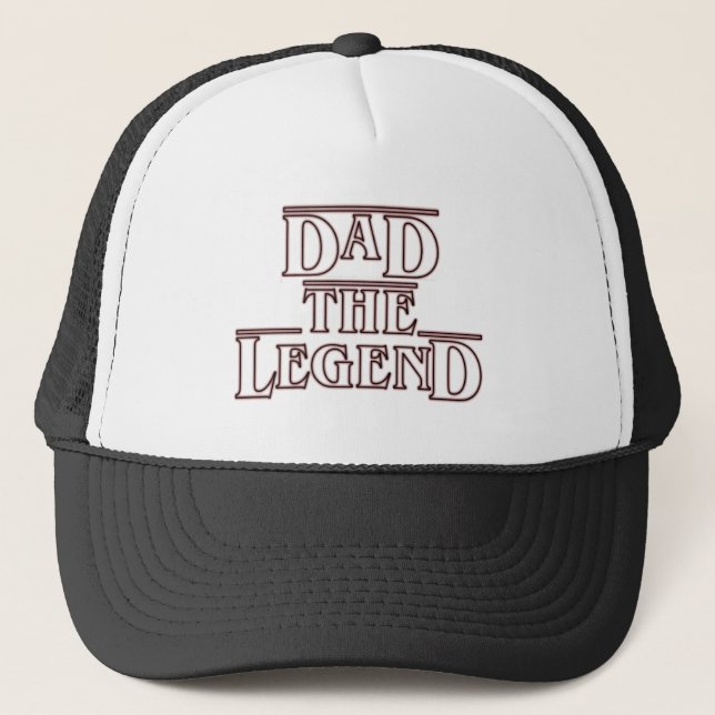 Camionero Papá, el Gorra de la leyenda, el regalo del Día de (Anverso)