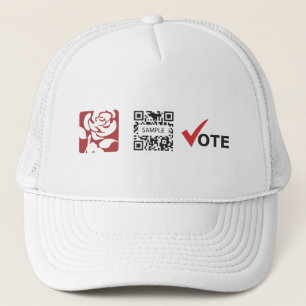 Camionero Partido laborista de la plantilla del gorra