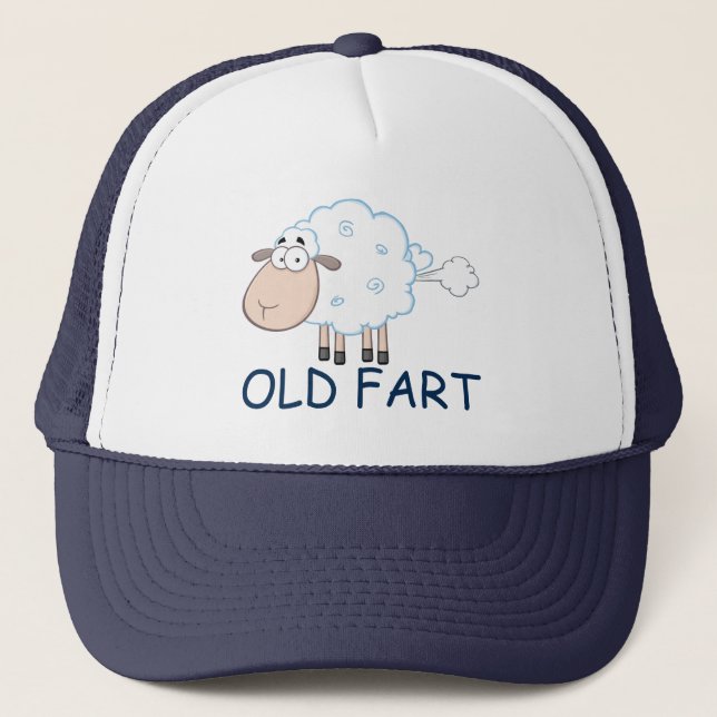 CAMIONERO PERSONALIZADO AGRÍCOLA OVEJA GORRA ANTIGUO DE FART (Anverso)