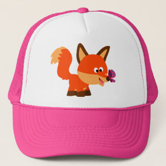 Camionero Personalizado Cutto Fox Y Gorra De Mariposa