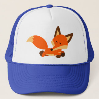 Camionero Personalizado de la Flota Cute Fox Gorra
