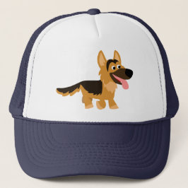 Camionero Personalizado lindo Gorra alemán de perro pastor