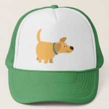Personalizado lindo Gorra de labrador amarillo