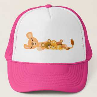 Camionero Personalizado lindo Mamá León y Gorra de Cubs