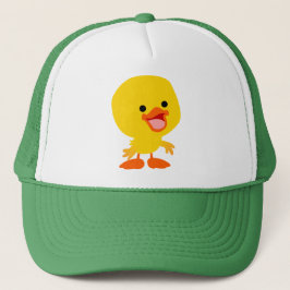 Camionero Personalizado sonriente, Gorra de duckling