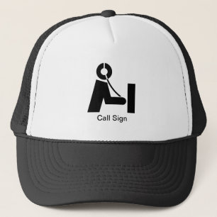 Camionero ¡Personalizar del gorra del icono del equipo de