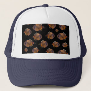Camionero Pescado de la chaqueta de cuero, Gorra de camioner