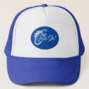Camionero ¡Pescado! Gorra de los amantes de la pesca