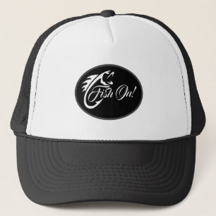 Camionero ¡Pescado! Gorra de los amantes de la pesca