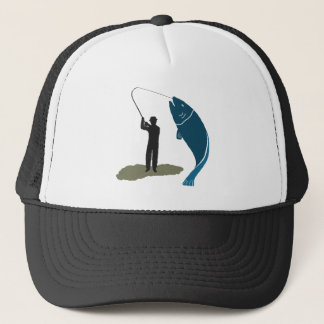 Camionero Pescador y Gorra de Pescado de Gran Pesca