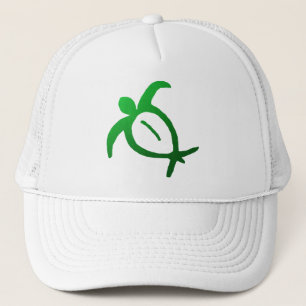 Camionero Petroglifo hawaiano de Honu - gorra