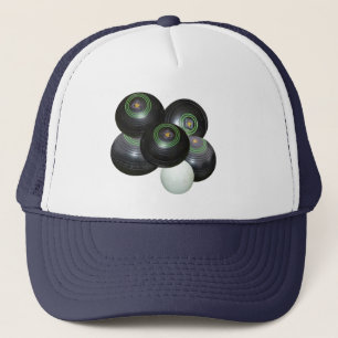 Camionero Pila de bolas de jardín, Gorra de camioneros