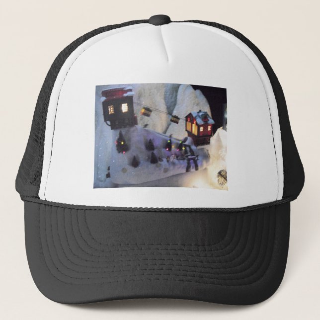 Camionero Pista de esquí gorra (Anverso)