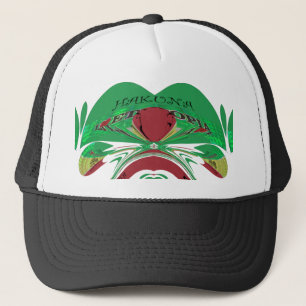 Camionero Plantilla de gorra