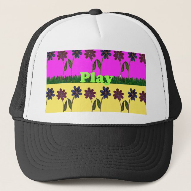Camionero Plantilla de Gorra (Anverso)