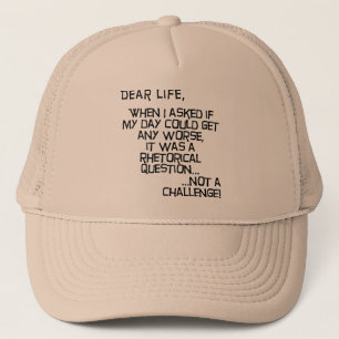 Camionero ¿Podría Empeorar El Gorra De La Capucha Graciosa?