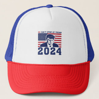 Camionero Presidente Donald Trump Gorra de Mugshot 2024 - MA