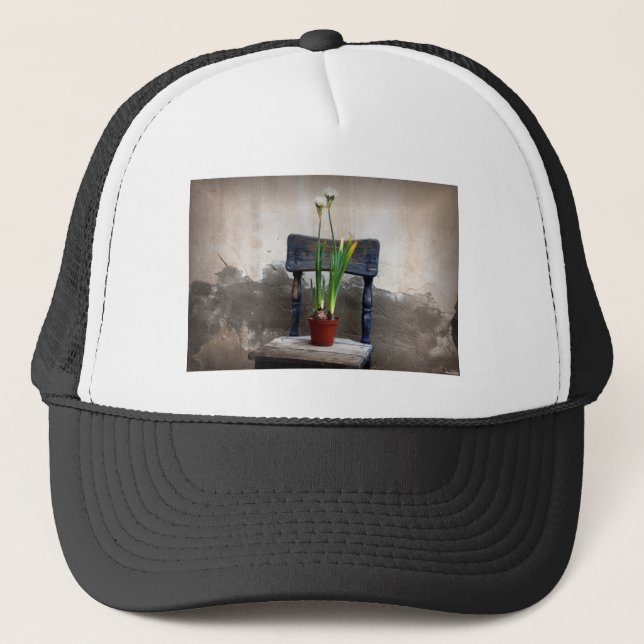 Camionero Presidente y Gorra de Flores (Anverso)