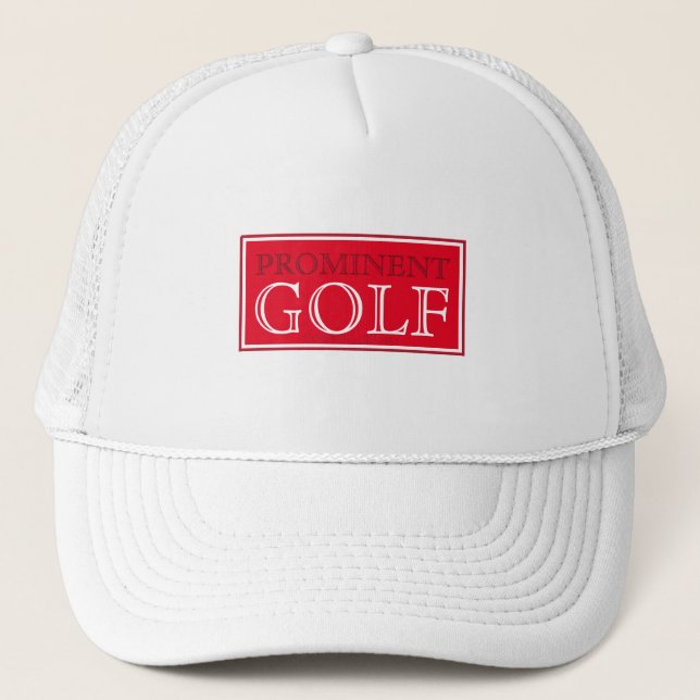 CAMIONERO PROMINENTE GORRA DE GOLF (Anverso)