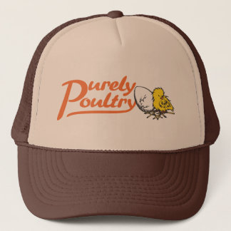 Camionero Puramente gorra de las aves de corral