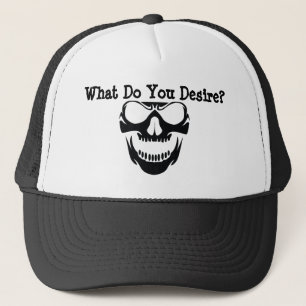 Camionero ¿Qué Desea Un Gorra De Calavera?