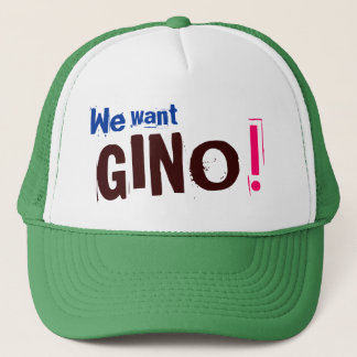 Camionero ¡Queremos a GINO! - Gorra de los Celtics de Boston