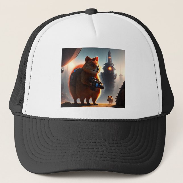 Camionero Quokka Me Llaman Señor, Gorra De Camioneros (Anverso)