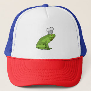 Camionero Rana cocinada con gorra de Chef