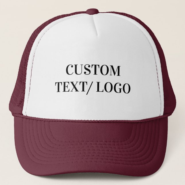 Camionero Regalo de Gorra Personalizado de hombres personali (Anverso)