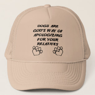 Camionero Regalo de Perro de Dios Funny Ball Cap Gorra