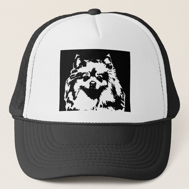 Camionero Regalos de Pomeranian - gorra (Anverso)