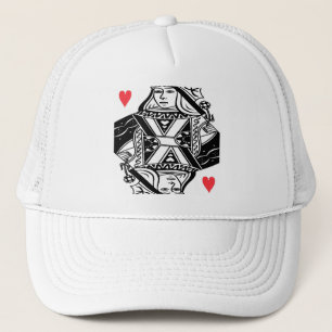 Camionero Reina del gorra de los corazones