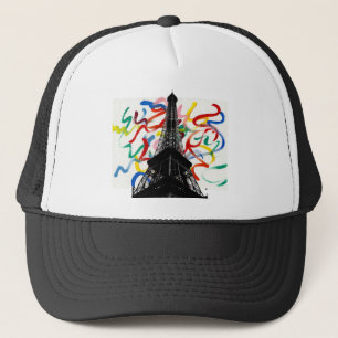 Camionero Resumen del Gorra de la Torre Eiffel
