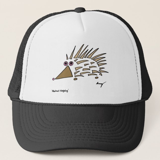 Camionero Resumen Gorra de Hedgehog (Anverso)