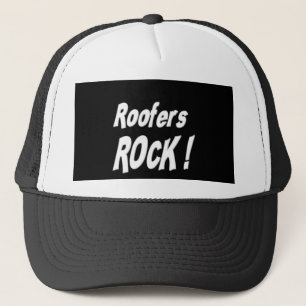Camionero ¡Roca de los Roofers! Gorra