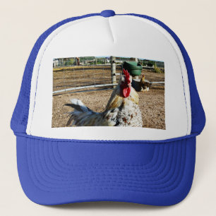 Camionero Rooster de granja especulada, Gorra de camioneros