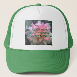 Camionero Rosa de paz Gorra