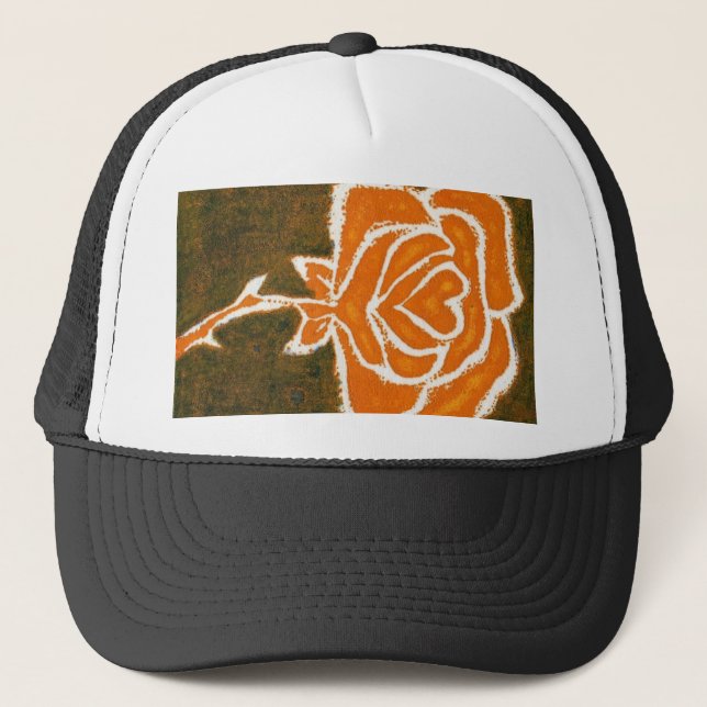 Camionero Rosa Gorra de Jardín (Anverso)