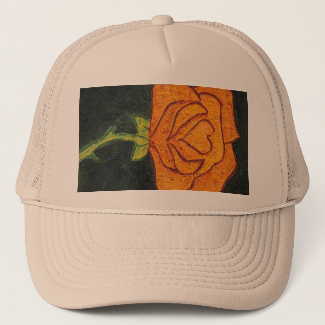 Camionero Rosa Gorra de Jardín (Anverso)