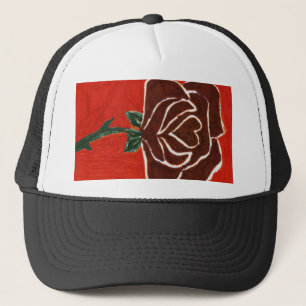 Camionero Rosa Gorra de Jardín