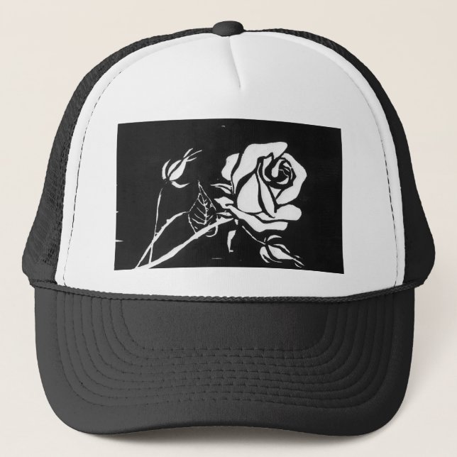 Camionero Rosa Gorra de Jardín (Anverso)