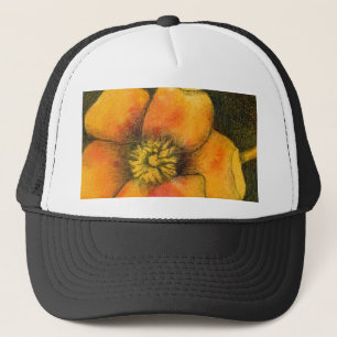 Camionero Rosa Gorra de Jardín