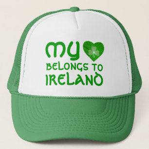 Camionero Shamrock 'Heart pertenece al verde gorra de Irland